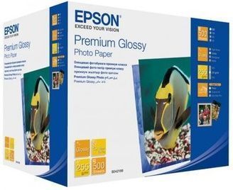 Epson 13x18 (500л) 255г/м2 Premium Суперглянец фотобумага