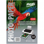 Фото Magic A4 (20л) 260г/м2 Cуперглянец фотобумага купить в MAK.trade