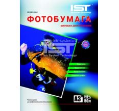 IST A3 ​​(50л) 140г/м2 двосторонній матово-матовий фотопапір | Купити в інтернет магазині