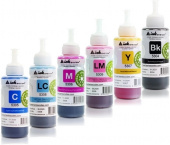 Фото Комплект Чернила Inksystem для Epson L серии (BK/C/LC/M/LM/Y) 6x100ml купить в MAK.trade