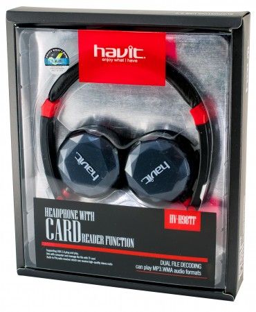 Навушники HAVIT HV-H98TF MP3, FM | Купити в інтернет магазині
