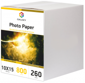 Фото Galaxy 10x15 (800л) 260г/м2 Суперглянцевая фотобумага купить в MAK.trade