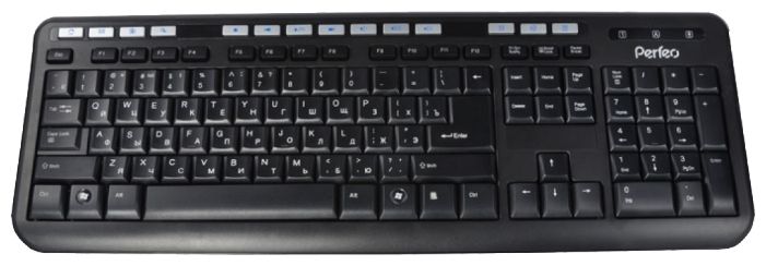 Клавіатура провідна Perfeo PF-518-MM USB Black
