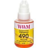 Фото Чернила WWM C490Y Canon G1410/G2410/G3410/G4410 (Yellow) 140ml купить в MAK.trade