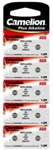 Батарейка Camelion AG0 (LR63/379) Alkaline Plus (10шт/уп) 1.5V | Купити в інтернет магазині