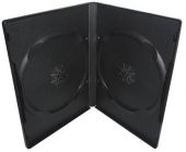 Фото DVD box/2 black 7mm глянец (100шт/ящ) купить в MAK.trade