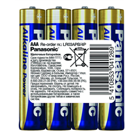 Батарейка PANASONIC  Alkaline Power LR03 (40шт/уп) ААА