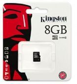 Фото Карта памяти Kingston microSDHC 8GB Class 4 no adapter купить в MAK.trade