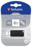 Фото флеш-драйв Verbatim PinStripe 8 Gb USB 2.0 купить в MAK.trade