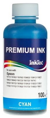 Чорнила InkTec E0017 Epson L800/L805/L810/L850/L1800 (Cyan) 100ml | Купити в інтернет магазині