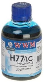 Чорнило WWM H77/LC HP A440/C3183/C4183/C4283/C5283 (Light Cyan) 200ml