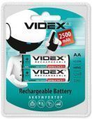 Фото Аккумулятор Videx Ni-MH R06 2500mAh (2шт/уп) купить в MAK.trade