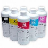 Фото Комплект чернил InkTec E0017 Epson L800/L805/L810/L850/L1800 (B/C/LC/M/LM/Y) 6x1000г купить в MAK.trade