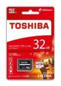 Фото Карта памяти Toshiba microSDHC 32GB Class 10 UHS-I U3 + adapter купить в MAK.trade