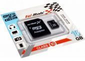 Фото Карта памяти Hi-Rali microSDHC 16GB Class 10 + SD adapter купить в MAK.trade