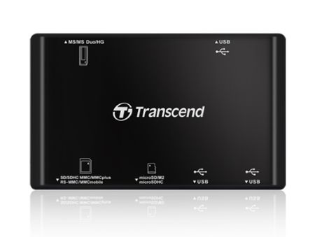 Картридер Transcend RDP7K 7 in 1 USB2.0 Black
