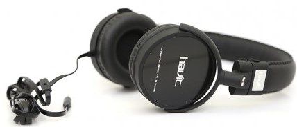 Навушники Havit HV-H2098D black з мікрофоном | Купити в інтернет магазині