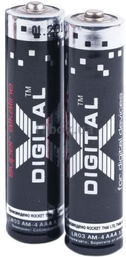 Батарейка X-Digital LR03 (40шт/уп) ААА | Купити в інтернет магазині