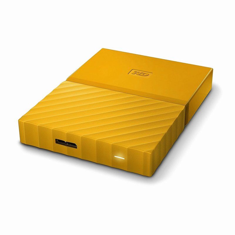 Зовнішній жорсткий диск Western Digital My Passport 3Tb USB3.0 Yellow | Купити в інтернет магазині