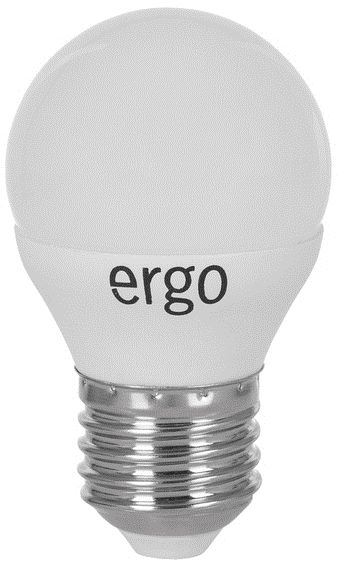 Світлодіодна LED лампа Ergo E27 5W 4100K, G45 (нейтральний) | Купити в інтернет магазині