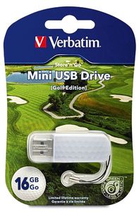 Flash-пам'ять Verbatim Mini 16Gb USB 2.0 Golf | Купити в інтернет магазині