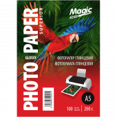 Фото Magic A5 (100л) 200г/м2 глянцевая фотобумага купить в MAK.trade