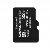 Фото Карта памяти Kingston Canvas Select microSDHC 32GB Class 10 UHS-I no adapter купить в MAK.trade