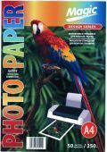 Фото Magic A4 (50л) 250г/м2 глянцевая фотобумага фактура (Ткань) купить в MAK.trade
