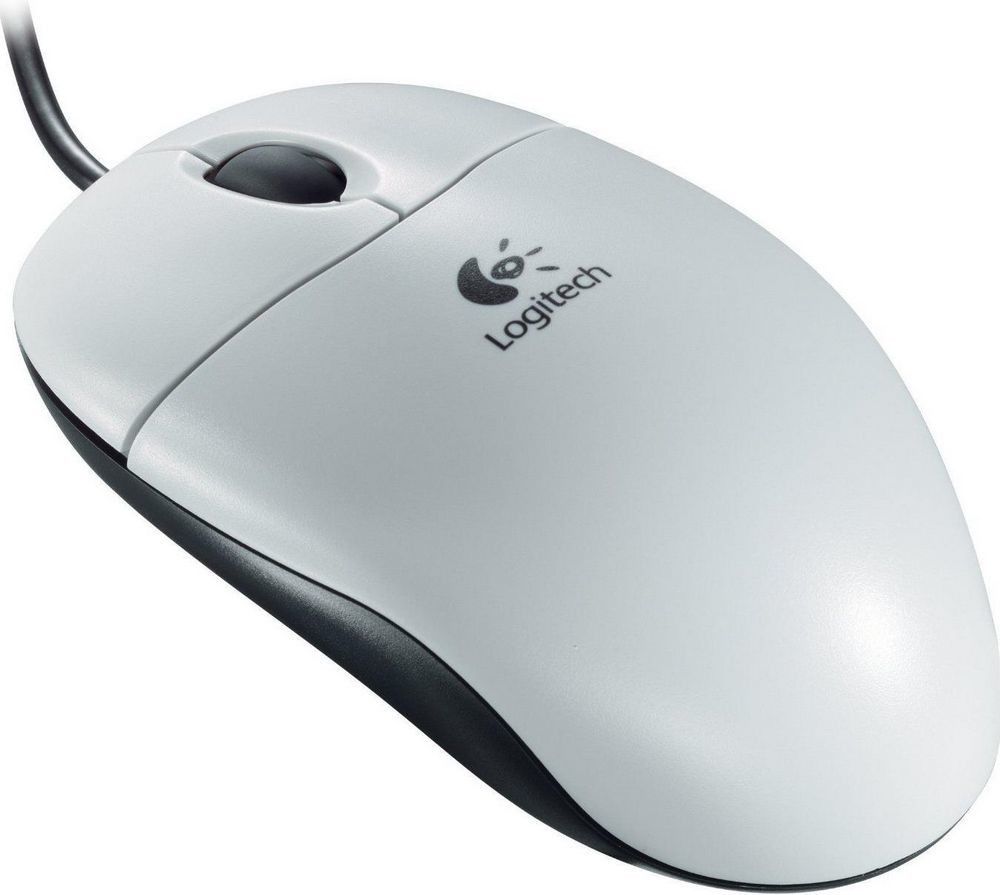 Миша Logitech B100 Optical USB Mouse OEM White | Купити в інтернет магазині