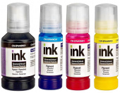 Фото Комплект чернил ColorWay CW-EP649 Epson L6550/L11160/L15150 (BK/C/M/Y) 127ml + 3x70 ml Пигментные купить в MAK.trade