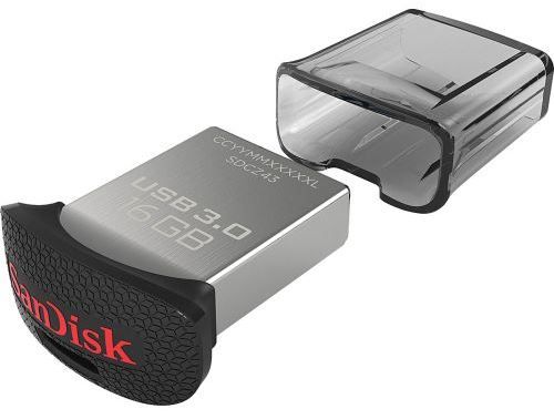 Flash-пам'ять Sandisk Cruzer Ultra Fit 16Gb USB 3.0 | Купити в інтернет магазині
