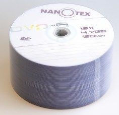 DVD-R Nanotex 4,7Gb (bulk 50) 16x | Купити в інтернет магазині