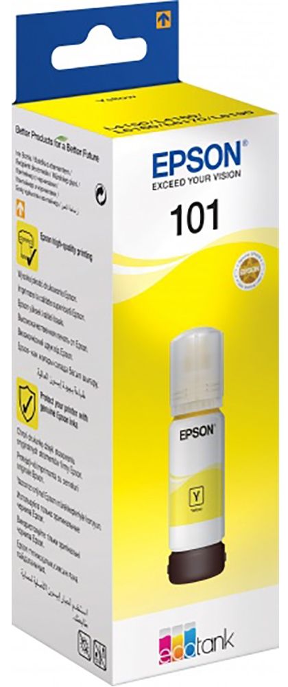 Оригінальне чорнило Epson L4150/L4160/L6160/L6170/L6190 (Yellow) 70ml (C13T03V14A)