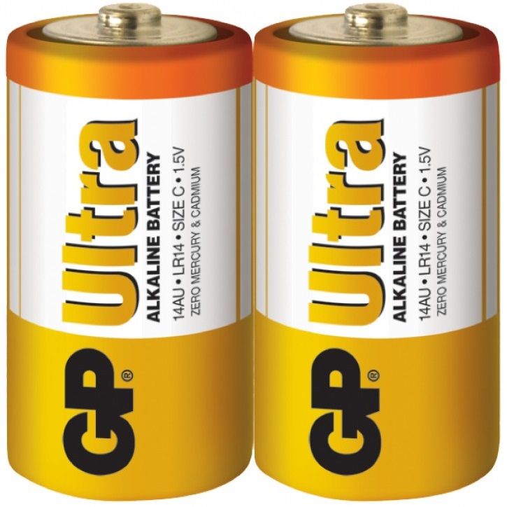 Батарейка лужна GP Ultra LR20 D (2шт/уп) | Купити в інтернет магазині