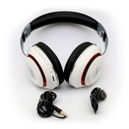 Навушники Bluetooth HAVIT HV-H2561BT White з мікрофоном | Купити в інтернет магазині