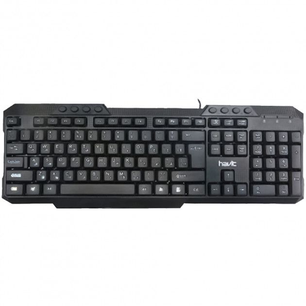 Клавіатура провідна HAVIT HV-KB613 USB Black | Купити в інтернет магазині