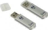 Фото Flash-память Smartbuy V-Cut Silver 64Gb USB 2.0 купить в MAK.trade