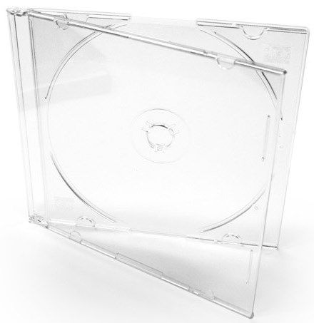 CD box slim clear 5,2mm (СУПЕР ЯКІСТЬ) (10шт/уп)