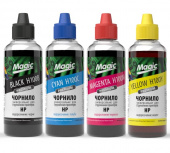 Фото Комплект чернил Magic HP 450/1510/2050/F2180/F2280 (B/C/M/Y) 4x100ml купить в MAK.trade