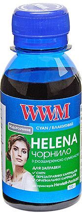 Чорнило WWM HU/C HP Helena (Cyan) 100ml | Купити в інтернет магазині