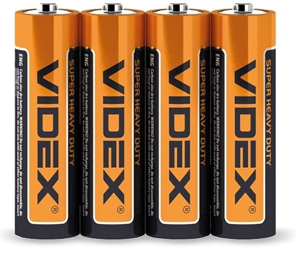 Батарейка Videx R6 (40шт/уп) ААА