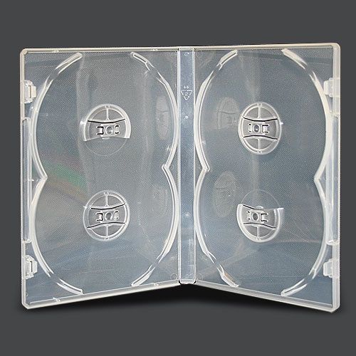 DVD box/4 clear 14mm прозора (без трею) (10шт/уп) | Купити в інтернет магазині