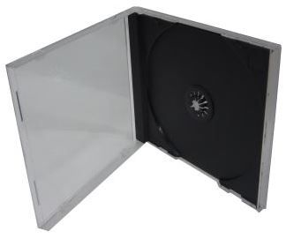 CD box jewel black 10,4mm (10шт/уп)