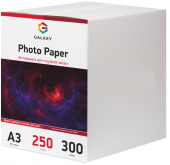 Фото Galaxy A3 (250л) 300г/м2 Двухсторонняя Матово-матовая фотобумага купить в MAK.trade