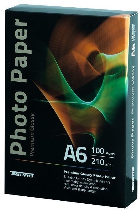 Tecno 10x15 (100л) 210г/м2 Суперглянець фотопапір