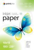 Фото PrintPro 10x15 (100л) 230г/м2 глянцевая фотобумага купить в MAK.trade
