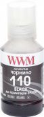 Фото Пигментные чернила WWM Epson (110) M1100/M1120/M2170/M3170 (Black Pigment) 140ml (E110BP) купить в MAK.trade