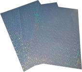 Фото Самоклеющаяся пленка Galaxy А4 (20л) 80мкм, Струйная печать, Holographic STARRY купить в MAK.trade