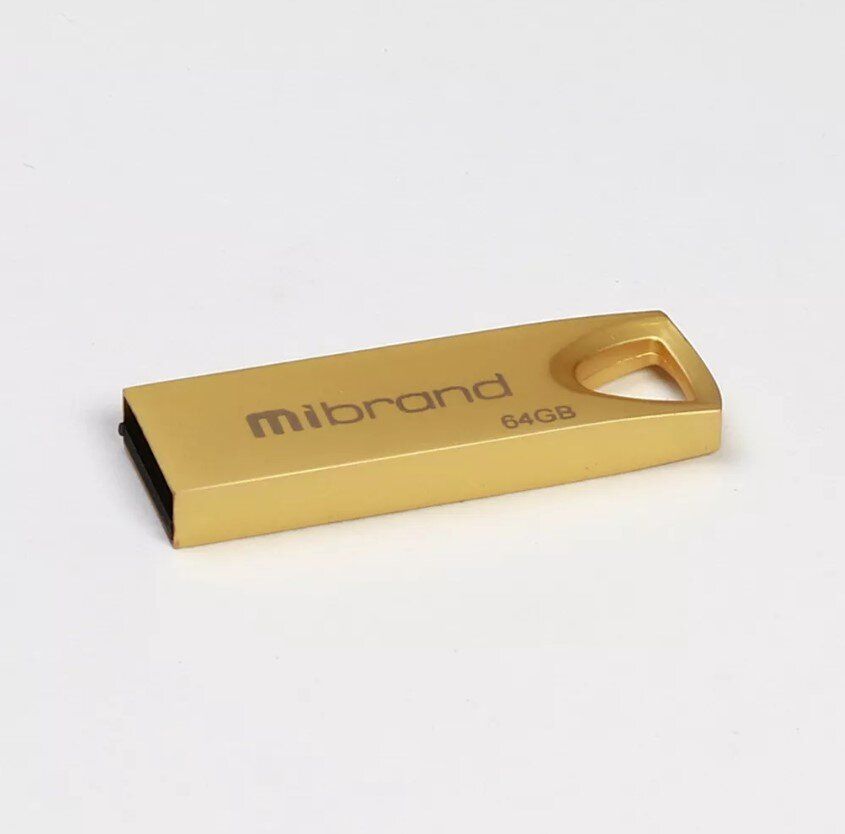 Флеш-пам'ять Mibrand Taipan 64Gb Gold USB2.0