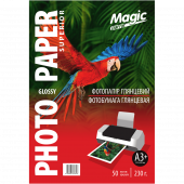 Фото Magic A3+ (50л) 230г/м2 глянцевая фотобумага (329*483мм) купить в MAK.trade